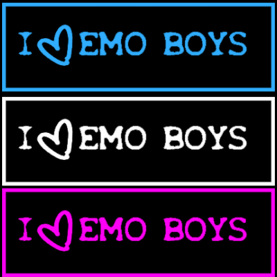 i heart emo boys