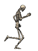 Mr. Bones walking
